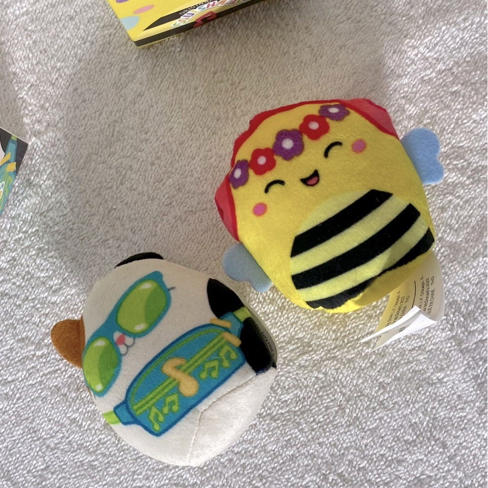 5/$35 Original Squishmallows McDonalds Happy Meal Toys x2 Sunny & Cam